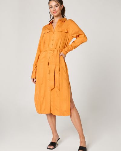 Košeľové šaty Guido Maria Kretschmer Collection oranžová