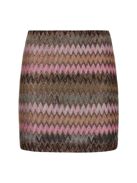 Høy midje mini skjørt Missoni