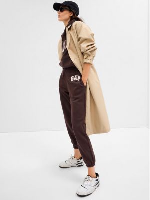 Pantaloni tuta Gap marrone