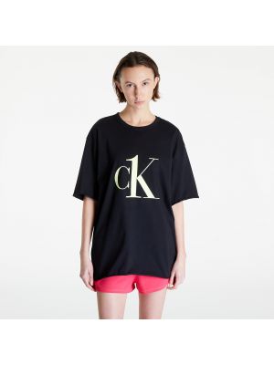 Pyžamo Calvin Klein - Černá