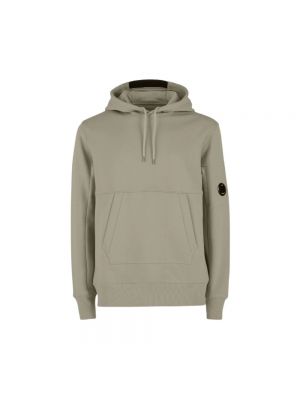 Fleece hoodie C.p. Company beige