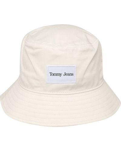 Шапка с периферия Tommy Jeans бяло