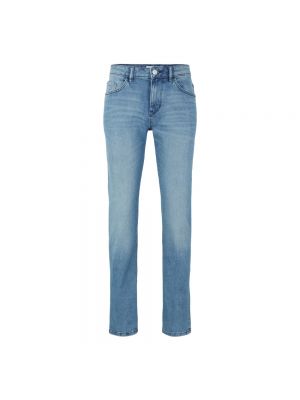 Slim fit skinny jeans mit reißverschluss mit taschen Tom Tailor blau