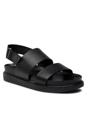 Leder sandale Vagabond schwarz
