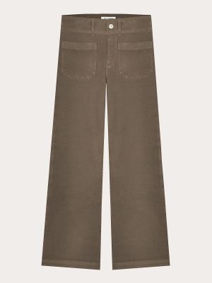 Pantalones de algodón Masscob marrón
