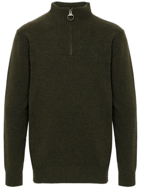 Kort sweater Barbour grøn