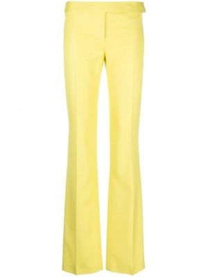 Παντελόνι με ίσιο πόδι Stella Mccartney κίτρινο