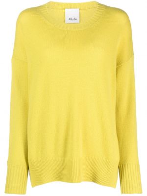 Kašmírový svetr Allude žlutý