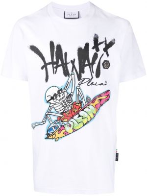 T-shirt Philipp Plein hvid