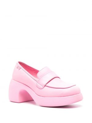 Loafer mit absatz Camper pink