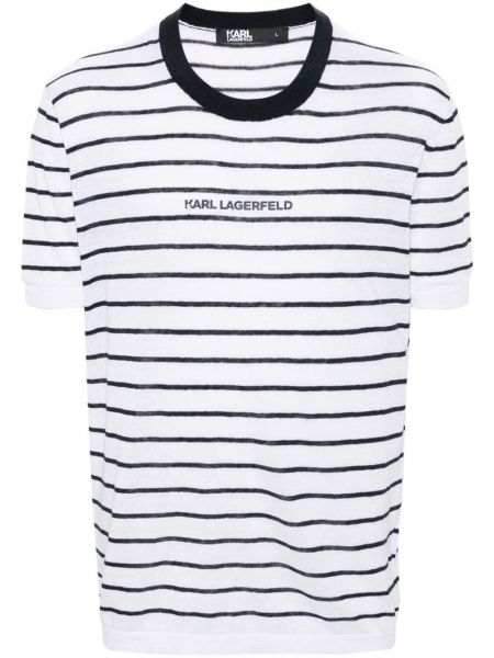 Dzianinowa koszulka Karl Lagerfeld