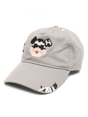 Casquette Mostly Heard Rarely Seen 8-bit gris