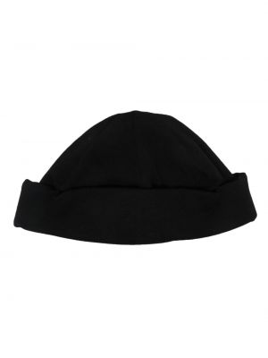 Czarna czapka z dżerseju Thom Krom