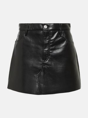 Kožená sukně Frame černé