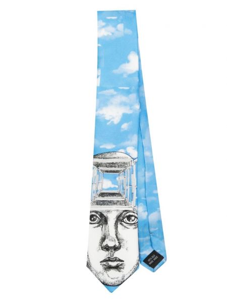 Hodvábna kravata s potlačou Kidsuper