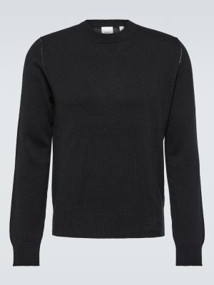 Kašmira džemperis Burberry melns
