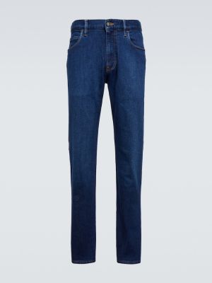 Straight leg jeans Loro Piana blu
