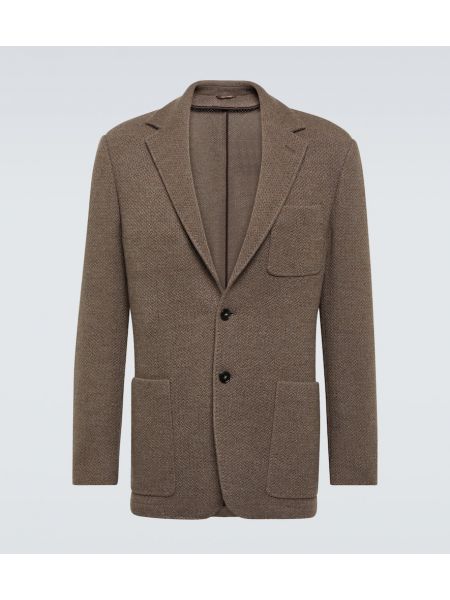 Kaşmir yün blazer Canali