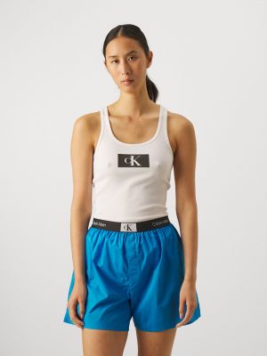 Пижама IN A BAG Calvin Klein Underwear, белый/ярко-синий