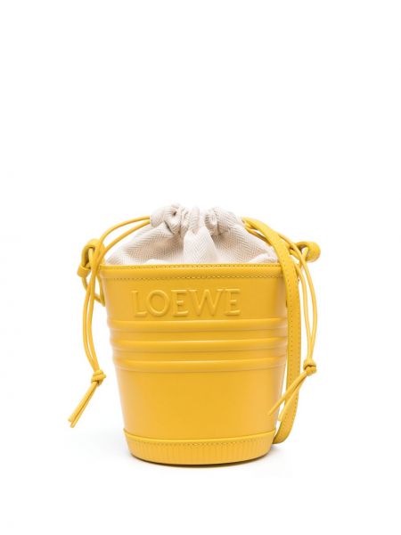 Borsa di pelle Loewe Paula's Ibiza giallo
