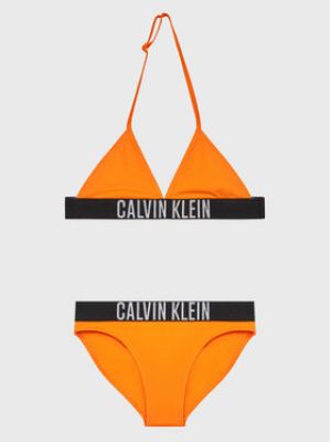 Calvin Klein Swimwear Női fürdőruha KY0KY00026 Narancssárga