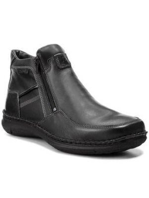 Kotníkové boty Josef Seibel černé