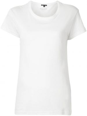 Koszulka bawełniana Ann Demeulemeester - biały