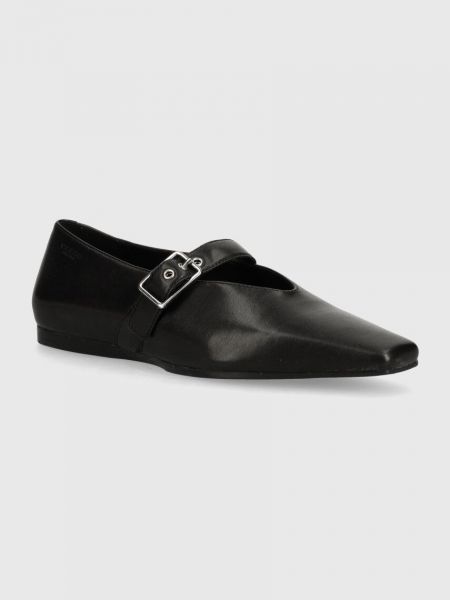 Bőr balerina cipők Vagabond Shoemakers fekete