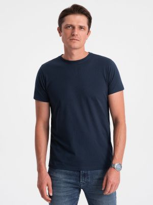 Medvilninis polo marškinėliai Ombre mėlyna
