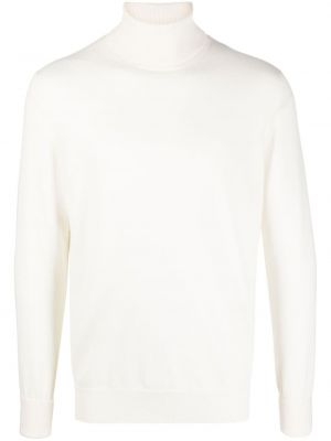 Kašmírový svetr s výšivkou Ballantyne bílý