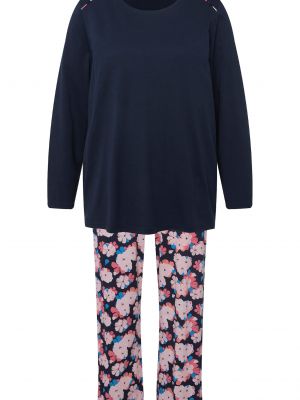 Pijamale Ulla Popken albastru