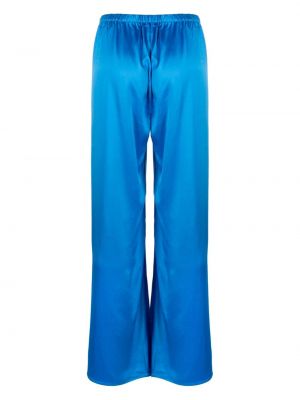 Satin pyjama ausgestellt Maison Essentiele blau