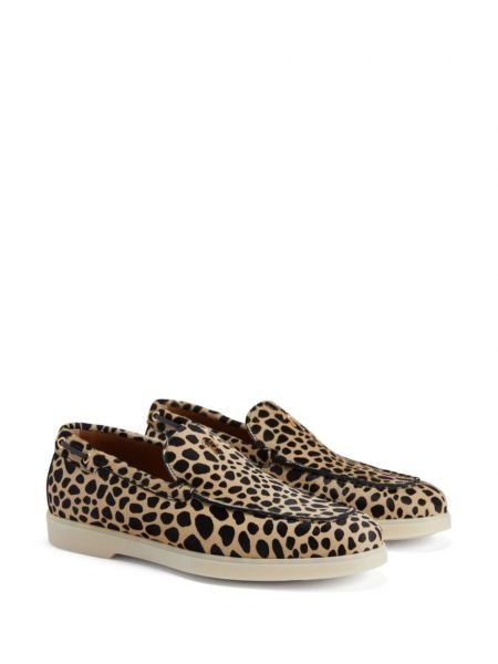 Leopardí loafers s potiskem Giuseppe Zanotti
