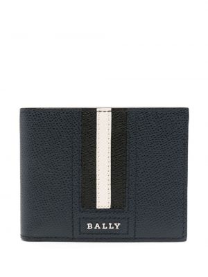 Peňaženka s potlačou Bally modrá