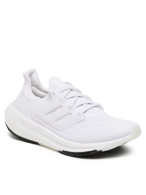 Кросівки зі стразами Adidas UltraBoost білі