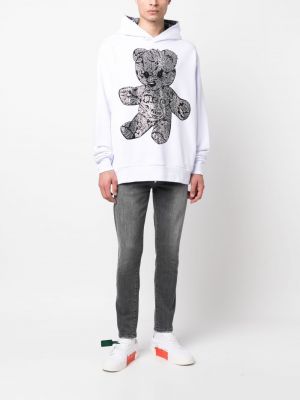 Džemperis su gobtuvu su paisley raštu Philipp Plein