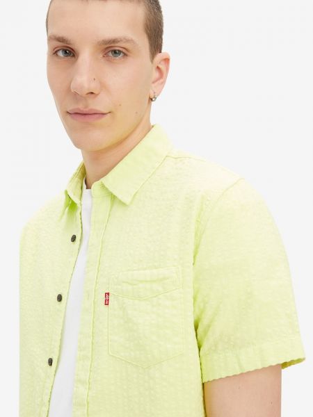 Рубашка с коротким рукавом с карманами Levi’s® желтая