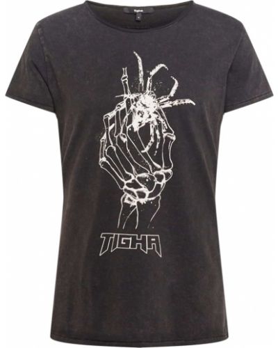 Тениска Tigha черно