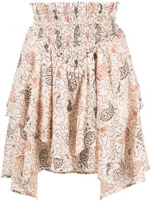 Béžove mini sukně Isabel Marant Etoile