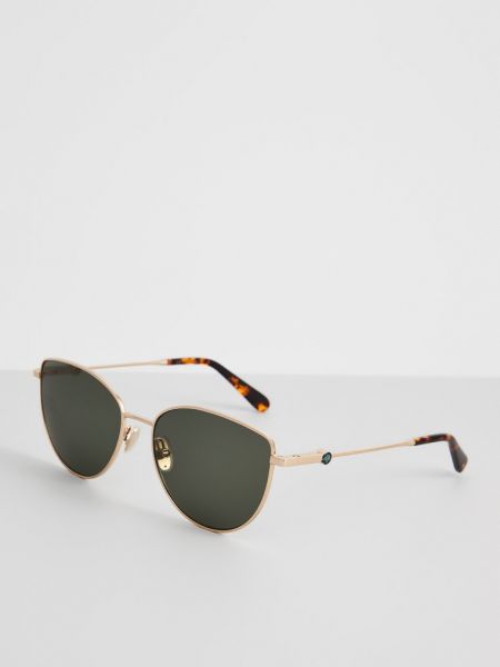 Okulary przeciwsłoneczne Mulberry złote