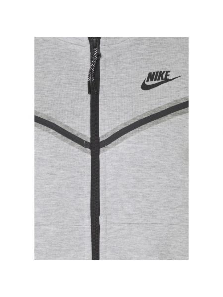 Chaqueta de tejido fleece Nike gris