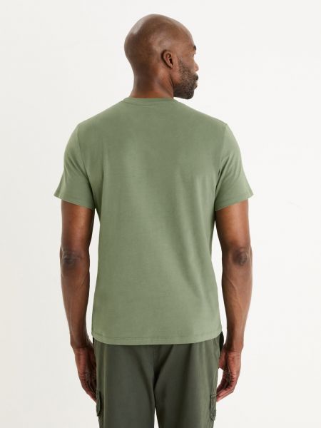 Tričko Celio zelené
