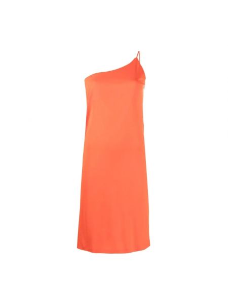 Sukienka mini Dsquared2 pomarańczowa