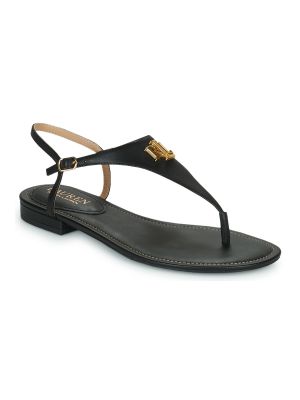 Neformálne sandále Lauren Ralph Lauren čierna