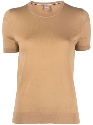 Strick pullover Boss beige