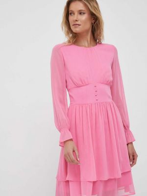 Mini ruha Joop! rózsaszín
