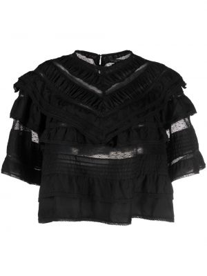 Crop top Isabel Marant musta