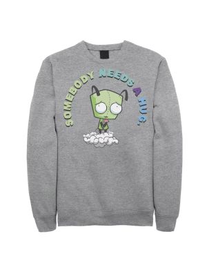 Флисовый пуловер с принтом Nickelodeon