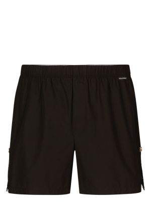 Shorts de sport en coton à imprimé Dolce & Gabbana
