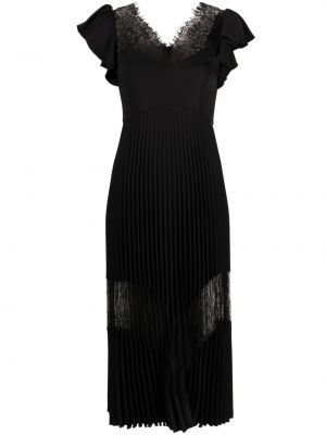 Sukienka z dekoltem w serek Nissa czarna